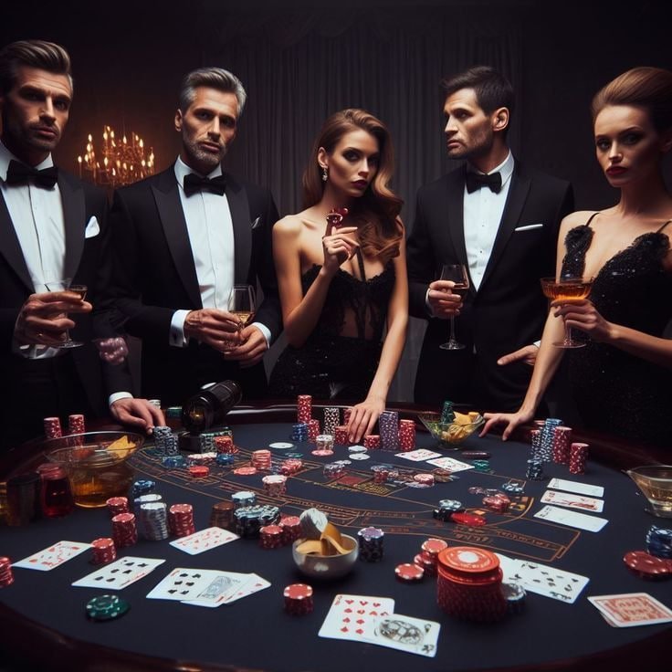 Live dealer baccarat table available in the 6jl Casino section